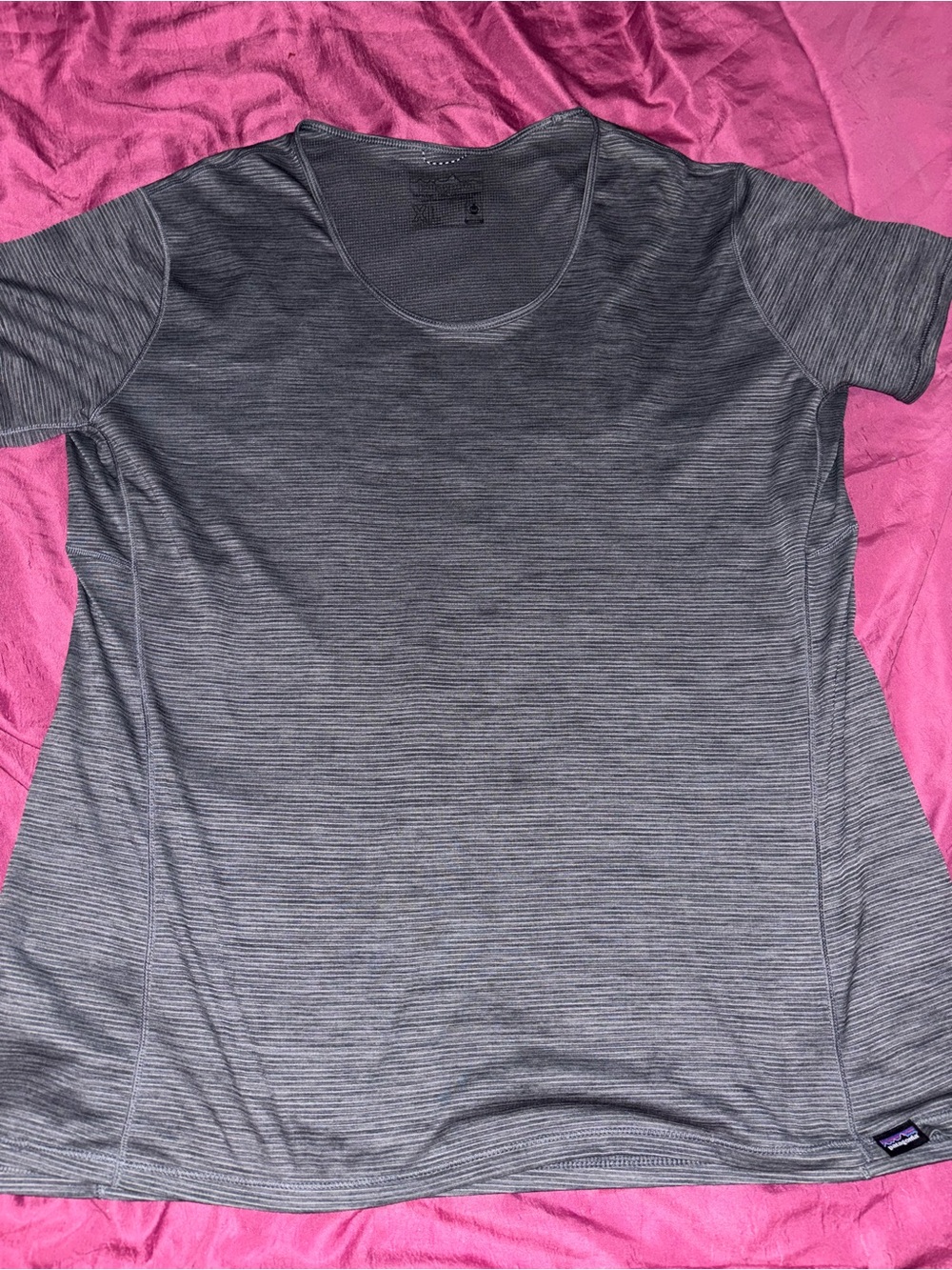 Patagonia Women’s Muscle Tee in Charcoal Heather